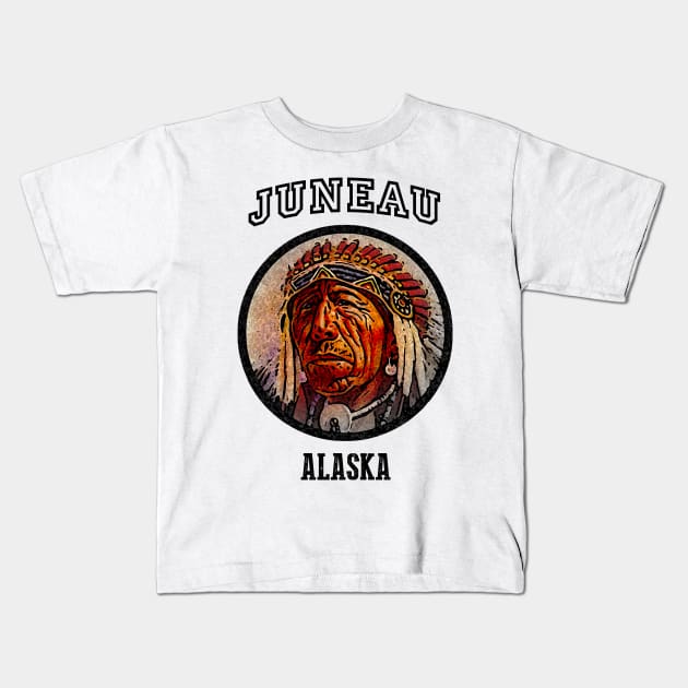 Juneau Kids T-Shirt by dejava